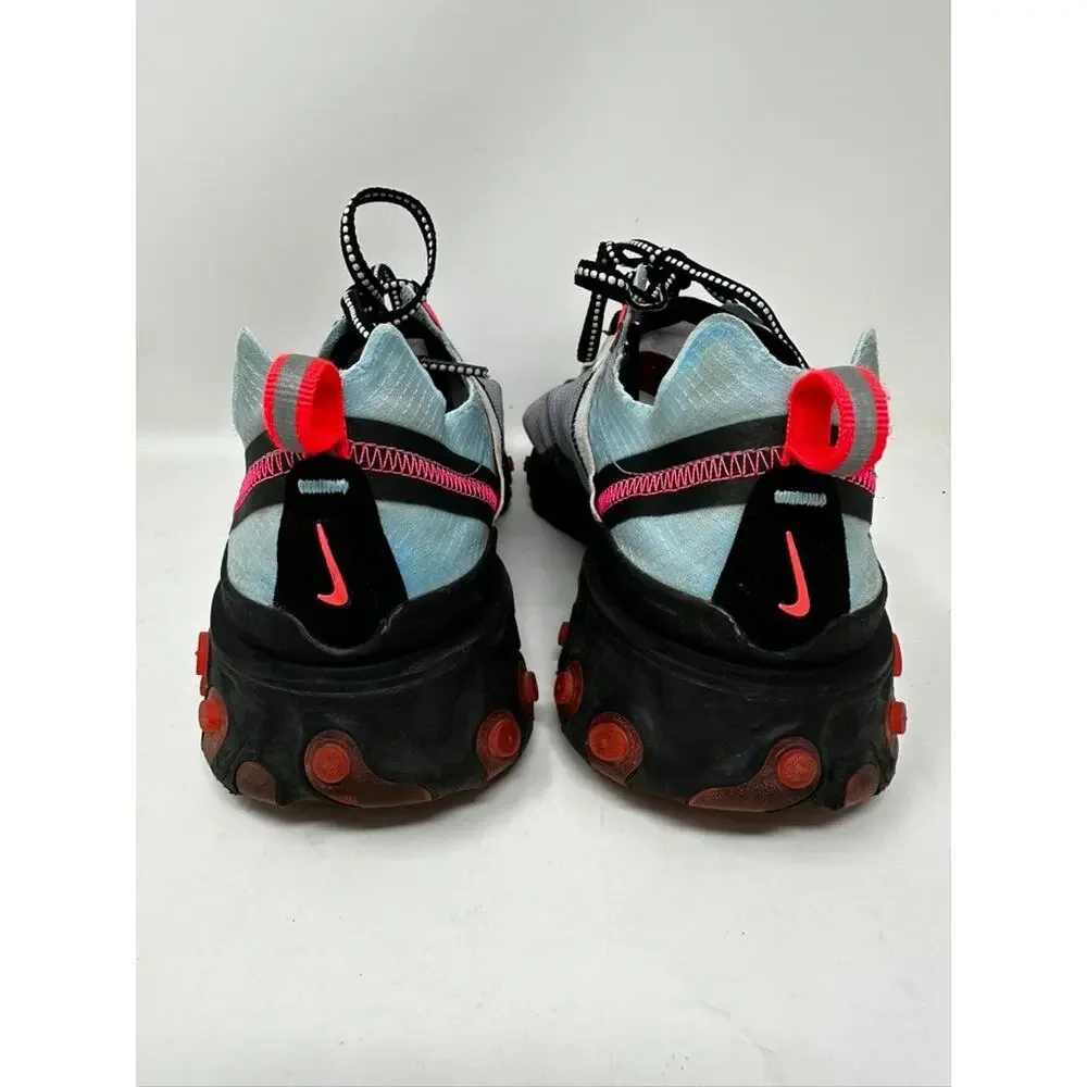 Nike React Element 87 'Solar Red' Men's 10.5 Translucent Cork Insole Sporty EUC